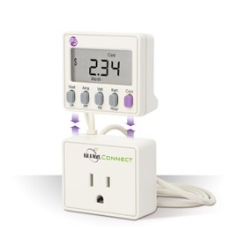 Kill A Watt Connect P4498 Electricity Usage Monitor Power Consumption Meter with Two Piece Housing and 35 Inch Cord for Easy Use