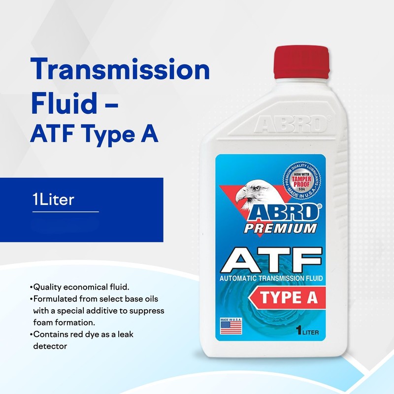 ABRO Automatic Transmission Fluid Type A, 1 Quart, Quality Economical