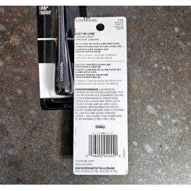 COVERGIRL 2 tubes Covergirl BLACK VINYL 325 Get In Line Liquid Eyeliner NIP!