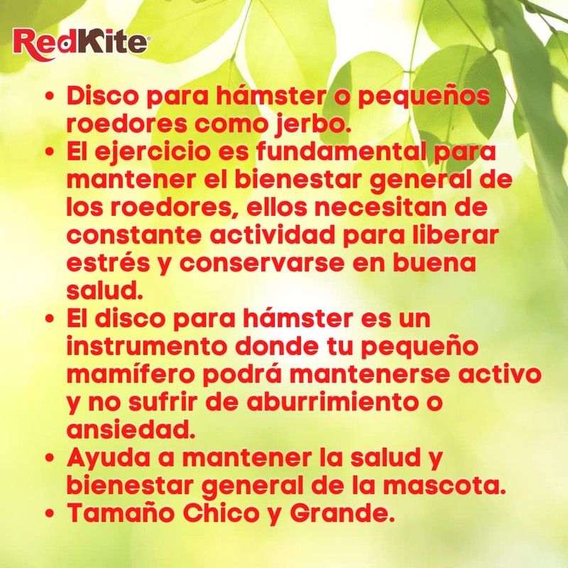 JUGUETE DISCO EJERCITADOR GDE P/HAMSTER