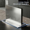 ENOKING Double-Sided Magnetic Knife Block, 12in Silver Stainless Steel Knife