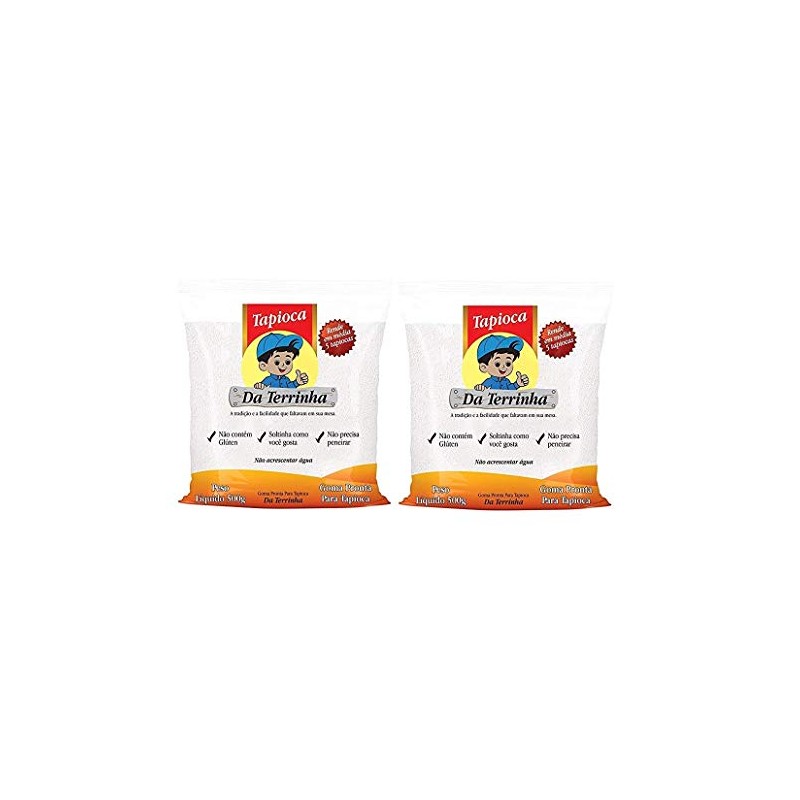 Tapioca Da Terrinha Hydrated tapioca - 17.64 Oz (PACK OF