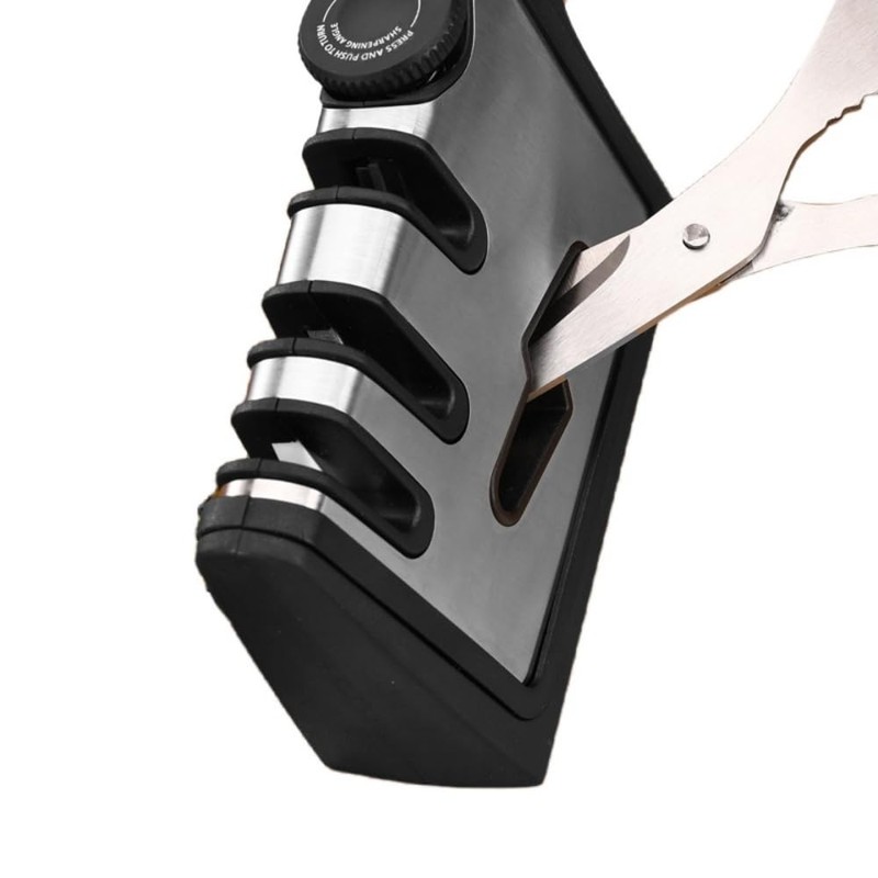 Professional Knife Sharpener - 8-Angle Adjustable Kitchen Knife Sharpener Tool