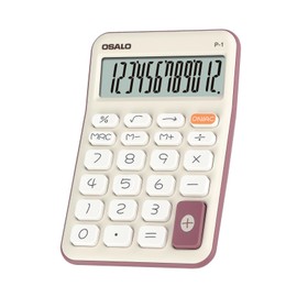 Pendancy Cute Compact Desk Calculator, 12-Digit LCD Display, Basic Functions, Auto Sleep, Pocket Size Design at 4.7" x 2.9", Handheld Desktop Calculator, Ideal for Office, School, Business, Travel