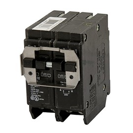 Eaton BQC250250 Breaker, 50/50A, 1/2P, 120/240V, 10 kAIC, CTL Quad, BR Series