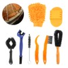 8pcs Bicycle Cleaning Tool Set Kit Bike Chain Tire Cleaning