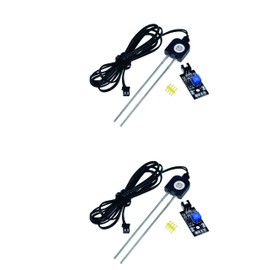 Soil Moisture Sensor - Corrosion Resistance Probe for Industrial, DIY, automation projects (2 pack)