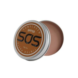 Surf On Sun, Tinted Sunscreen Paste, 60g/2oz, SPF50 (Chocolate tint)