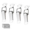 4 PCS Stainless Steel Tension Clasp Small Spring Loaded Toggle