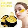 24K Gold Under Patches, Anti-Aging Infused with Collagen and Hyaluronic