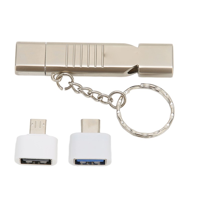 Whistle Flash Drive SOS Outdoor Waterproof USB3.0 120dB Sound Multifunction