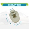 SYudwen 2 Pcs Sun Visor Clips, Car Sun Visor Support