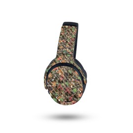 MightySkins Carbon Fiber Skin Compatible with Skullcandy Crusher ANC 2 - Buck Camo | Protective, Durable Textured Carbon Fiber Finish | Easy to Apply, Remove, and Change Style