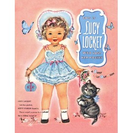 Lucy Locket & Kitty Fisher Restored 1949 Paper Doll