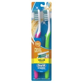 Oral‑B Oral-B Complete Deep Clean Toothbrushes Soft 2 Count 1 pack