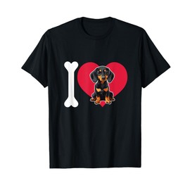 I Love Wiener Dogs Doxie Badger Dog Owner Doxen Dachshund T-Shirt