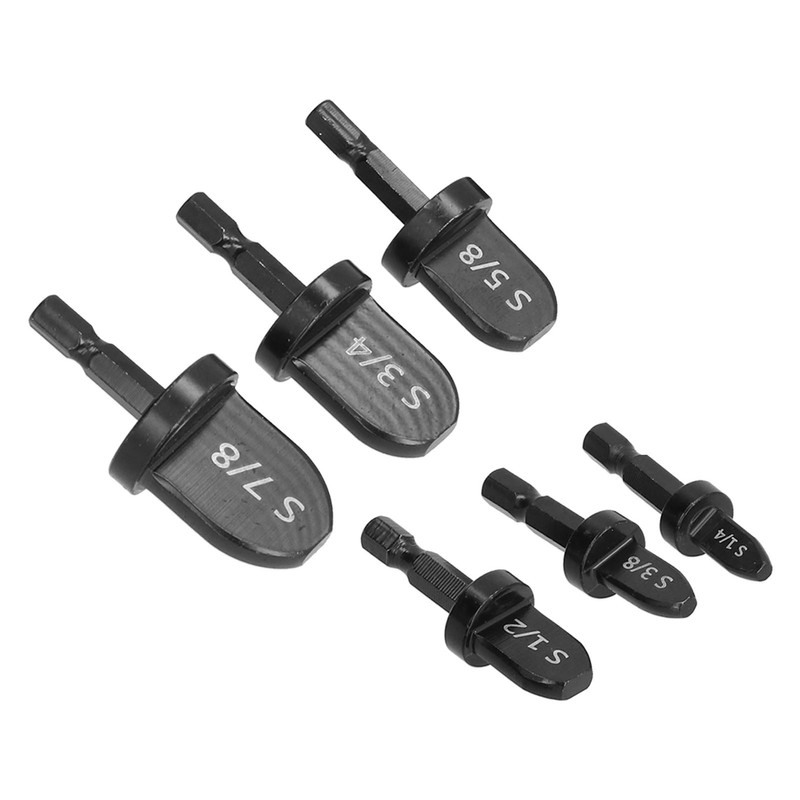 6Pcs Swaging Tool Drill Bit Set Convenient Practical Wide Application