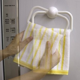 レック 首ふり タオルリング ( タオル掛け ) マグネット