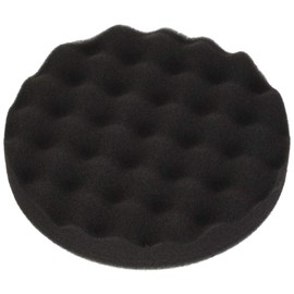 ALCLEAR 5613530F Finishpad gegen Hologramme, 2er Set, Auto Polierschwämme, gewaffelt, Durchmesser: 135x25 mm, anthrazit, Polierpad polieren Pad Schwamm Polierschaum f. Poliermaschine