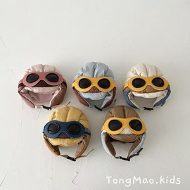 Toddler Kids' Padded Winter Earflap Balaclava lf2851 Free Size/50-54CM Sky Blue 3ea