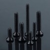 #6-32 x 1-3/8" Stainless Oval Head Machine Screws (50 pcs),