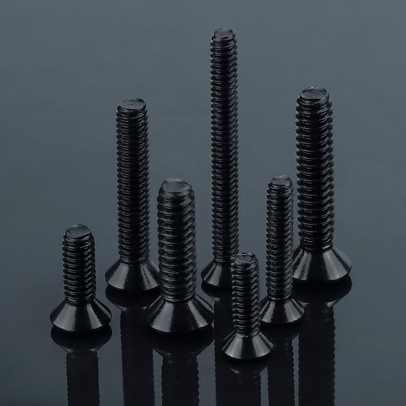 #6-32 x 1-3/8" Stainless Oval Head Machine Screws (50 pcs),