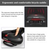 ROCKBROS Bicycle Saddle Comfortable Gel Saddle Men Women Ergonomic Wide