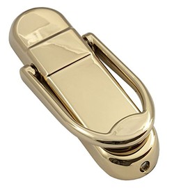Avocet Affinity Door Knocker Contemporary Style for All Door Types (Without Viewer, PVD Gold)