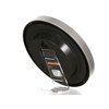 Maul MAULrun Wall Clock, Diameter 25 cm, Stylish Radio-Controlled Clock