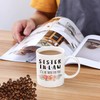Funny White Coffee Mugs Sister-in-law I'll be There for You