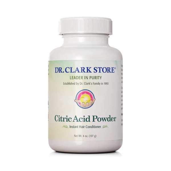 Dr. Clark Citric Acid Refill, Food Grade, 4 oz