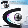 RTOSY Magnetic Levitation Floating Globe with LED Light, Desk Gadget