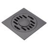 Floor Drain, Square Shower Floor Drains with Black Paint Stainless