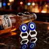 2-Pack Turkish Evil Eye Devil's Eye Keychain Bottle Opener, Double-Sided