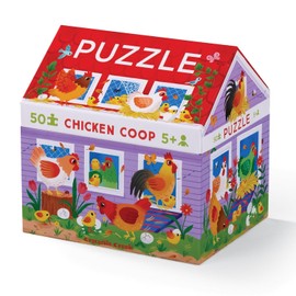 50 Pc House Puzzle/Chicken Coop