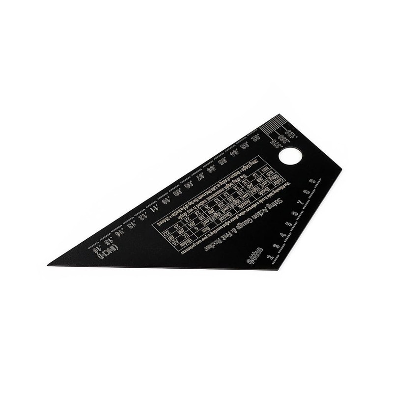 Alnicov Guitar String Action Gauge String Height Ruler Fret Rocker