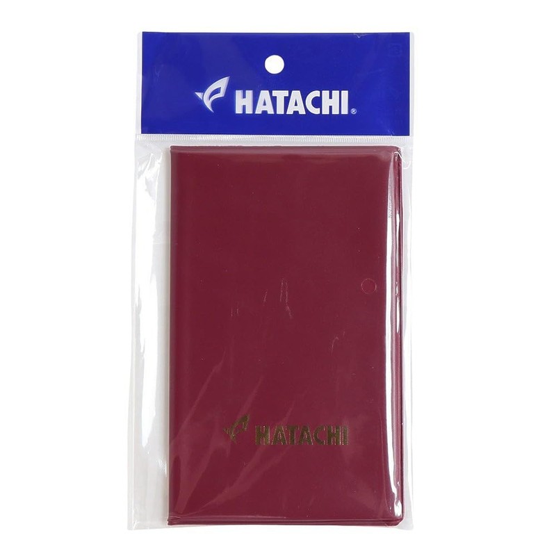 HATACHI BH6157 Scorecard Case, 62 red