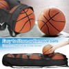 Basketball Bag for Team Balls, Heavy Duty Basketball Coashes Bag
