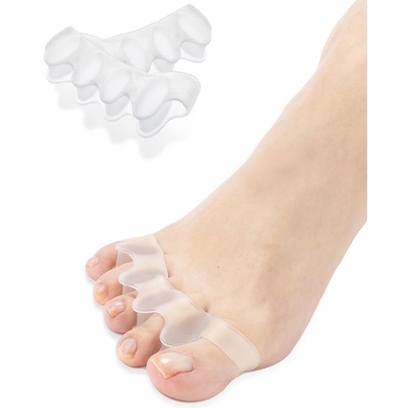 【共同開発】足指セパレーター《アロエ精油配合/骨格診断シート付き》足指 広げる 足の指を広げるグッズ 足指をまもる 足指サポーター 足指ストレッチ フットケア 寝指 浮き指 巻き爪