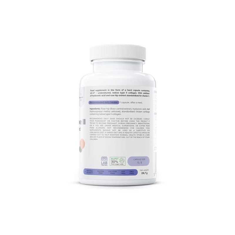 Osavi Collagen Type II with Hyaluronic Acid - 60 caps