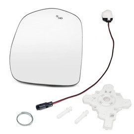 ATFOEEN Mirror Glass with Blind Spot Detection & Heated & Backing Plate Compatible with Honda CRV 2017 2018 2019 2020 2021 2022, Left Driver Side