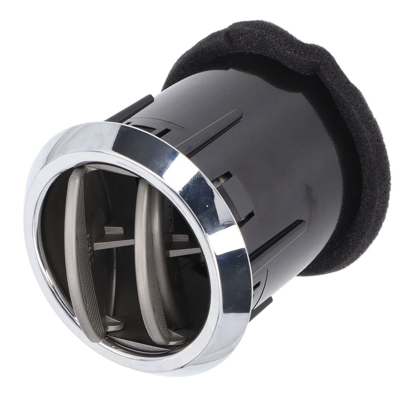 2Pcs Car Front Dashboard Round Air Vent, Dash Board Insert