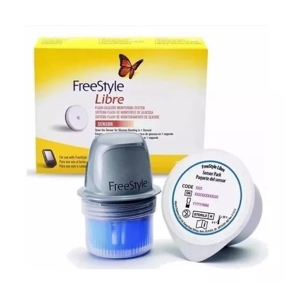 Freestyle Sensor Freestyle Libre / Sistema Flash Monitoreo De Glucosa