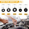 AEROFORCE 3/8-Inch Drive Spark Plug Socket Set 8PCS - Includes