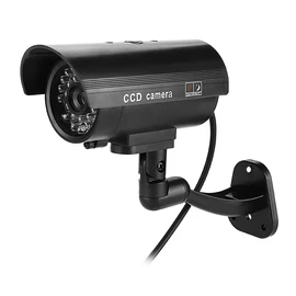 WNSC Cámara de Seguridad Falsa, cámara CCTV Impermeable de 3-6 Meses de Trabajo, Hotel para Biblioteca de estacionamiento de supermercado