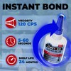 Wood Super Glue 113.6 Gram 4oz, Clear Instant Medium Cyanoacrylate