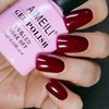 AIMEILI Soak Off UV LED Gel Nail Polish - Red
