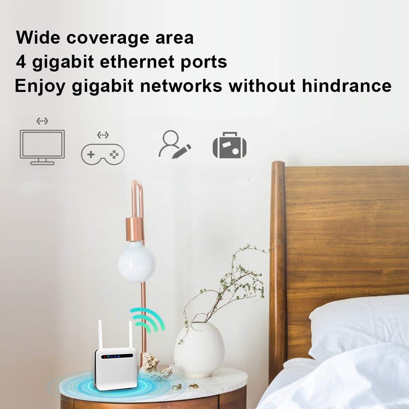4G Router Industrial Grade Vertical Full Network Europe Africa 2-in-1