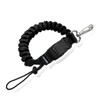 nitescuba Scuba Diving Spring Clip Lanyard, Thick Stainless Steel Spring