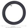 2Pcs Inner Tyre Tube Tire Butyl Rubber W/Bend Valve for